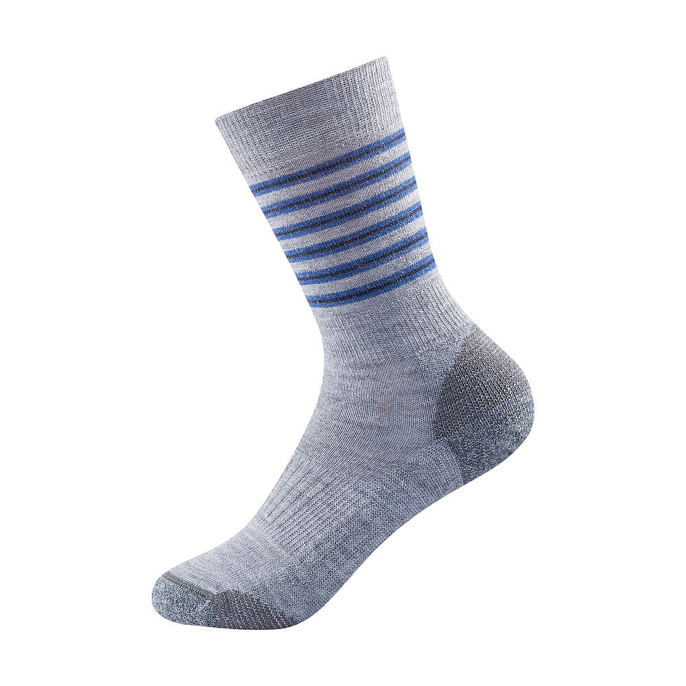 Devold Dětské funkční ponožky s merinem Multi Medium Kid Sock night stripe