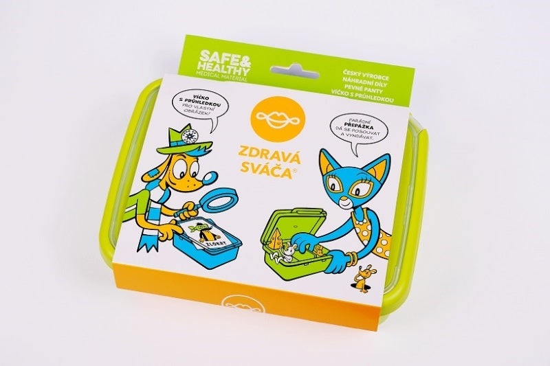 ZDRAVÁ LAHEV® Svačinový box Zdravá sváča RŮZNÉ BARVY