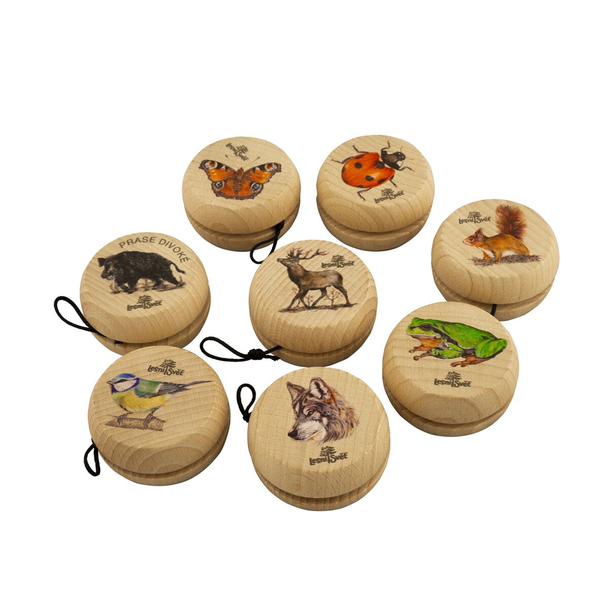 Lesní svět Dřevěné JOJO Lesní svět