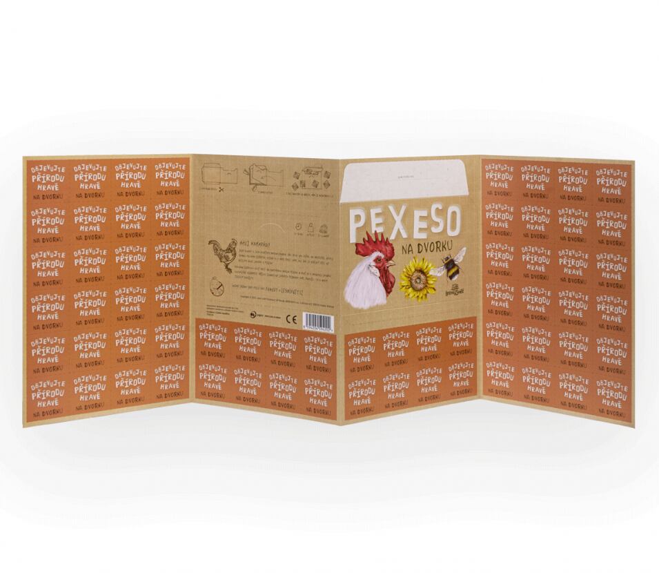 Lesní svět Papírové pexeso Lesní svět