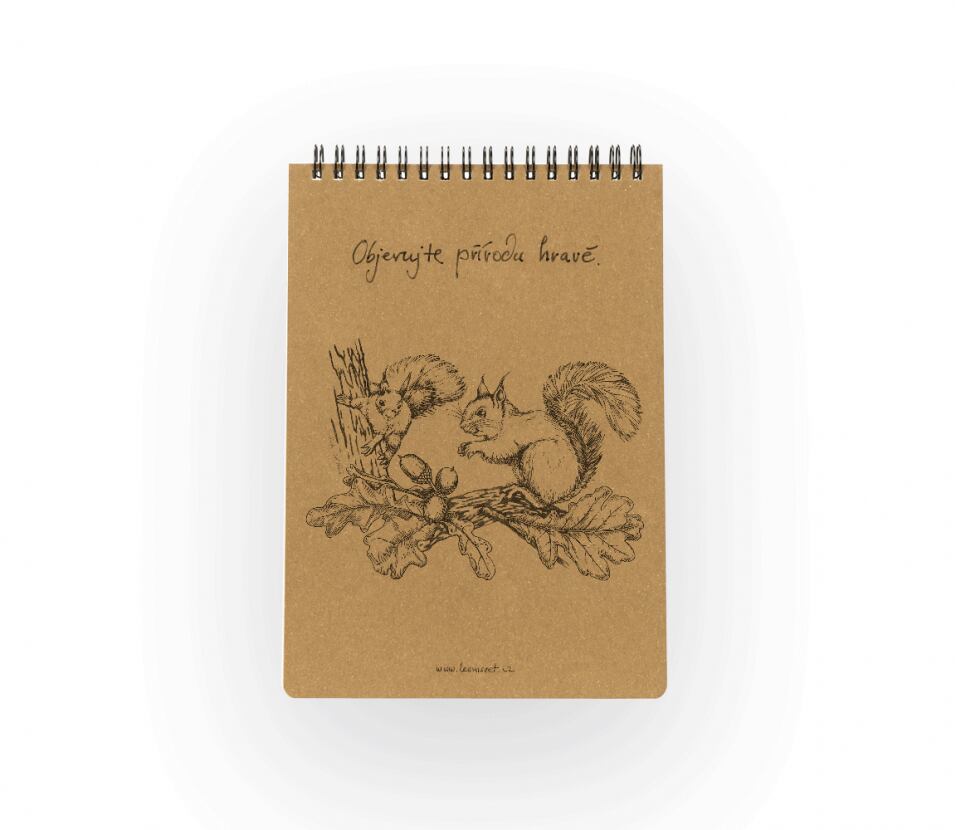 Lesní svět Eko blok z recy papíru M