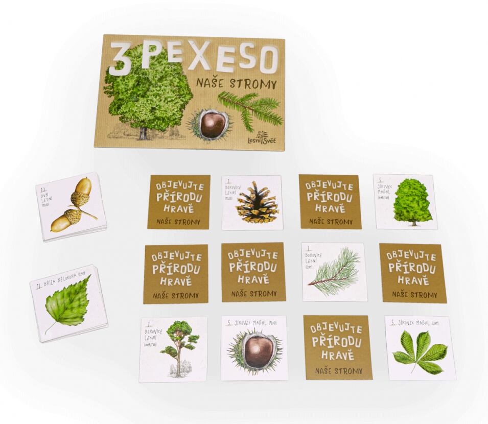 Lesní svět Papírové tripexeso Lesní svět
