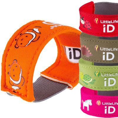 LittleLife Dětský identifikační náramek Safety ID strap turtle