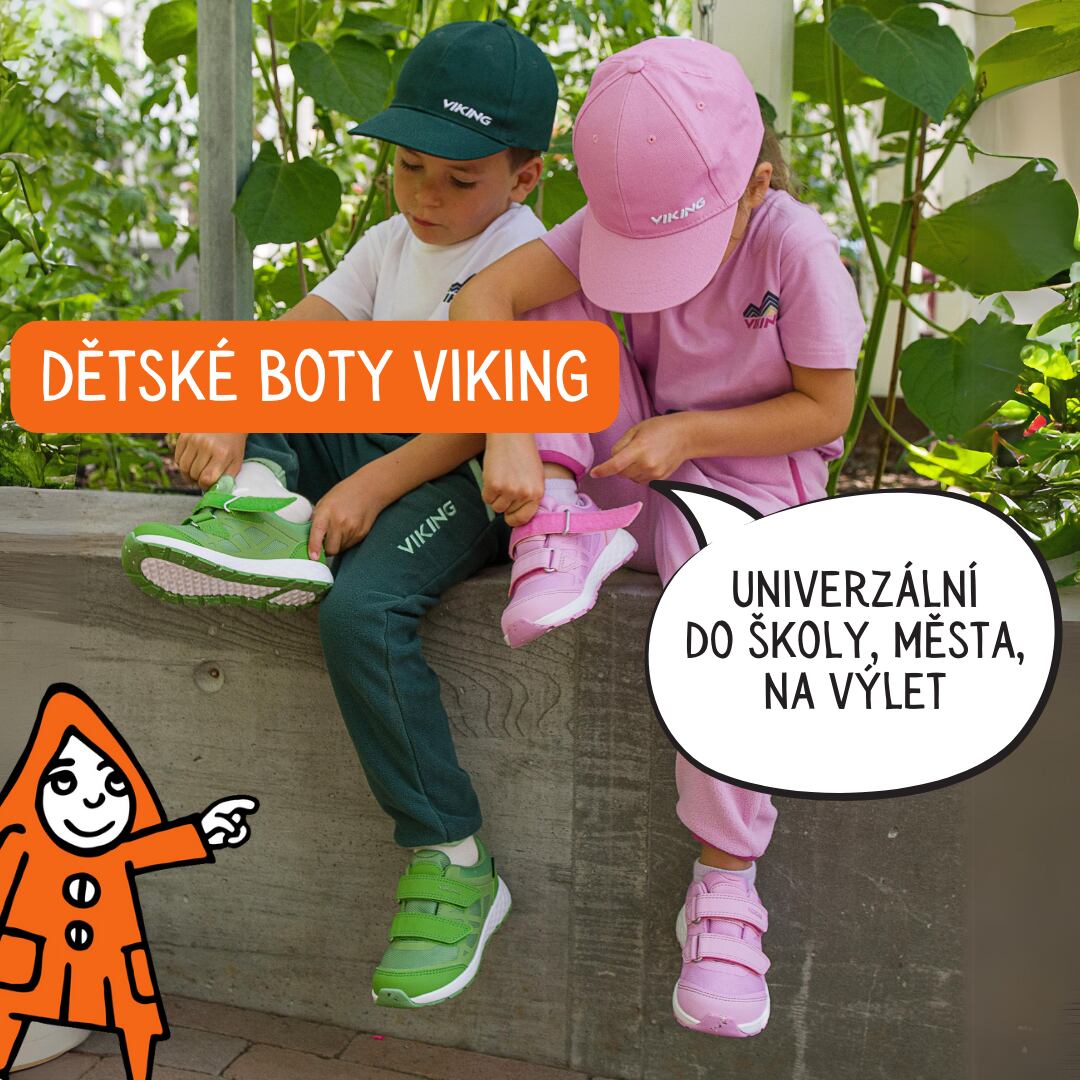 Viking Dětské boty Veme Low GTX R light pink