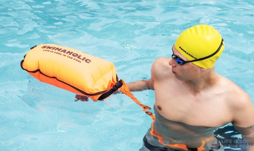 Swimaholic Plavecká bójka Swim Buoy - zelená