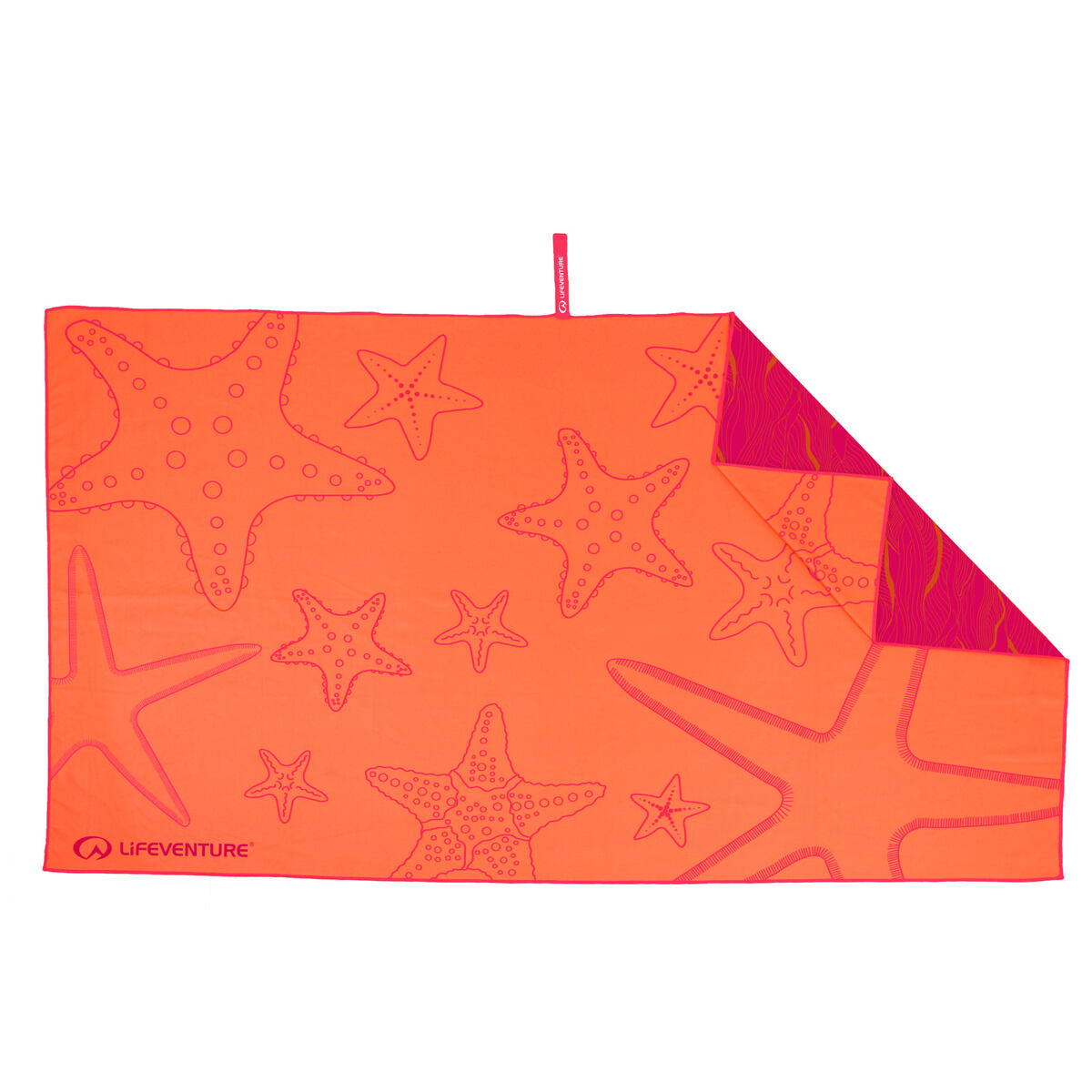 LifeVenture Rychleschnoucí ručník SoftFibre Recycled Trek Towel Starfish