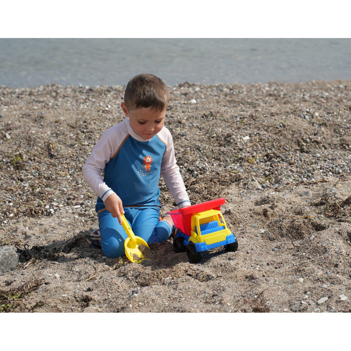 Playshoes Dětské UV tričko Jungle petrol - dlouhý rukáv