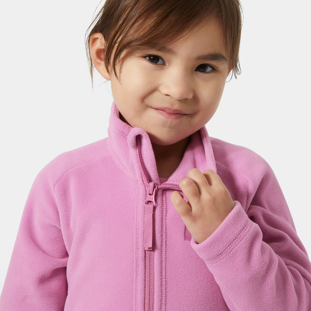 Helly Hansen Dětská fleecová mikina K Daybreaker 2.0 - meta pink