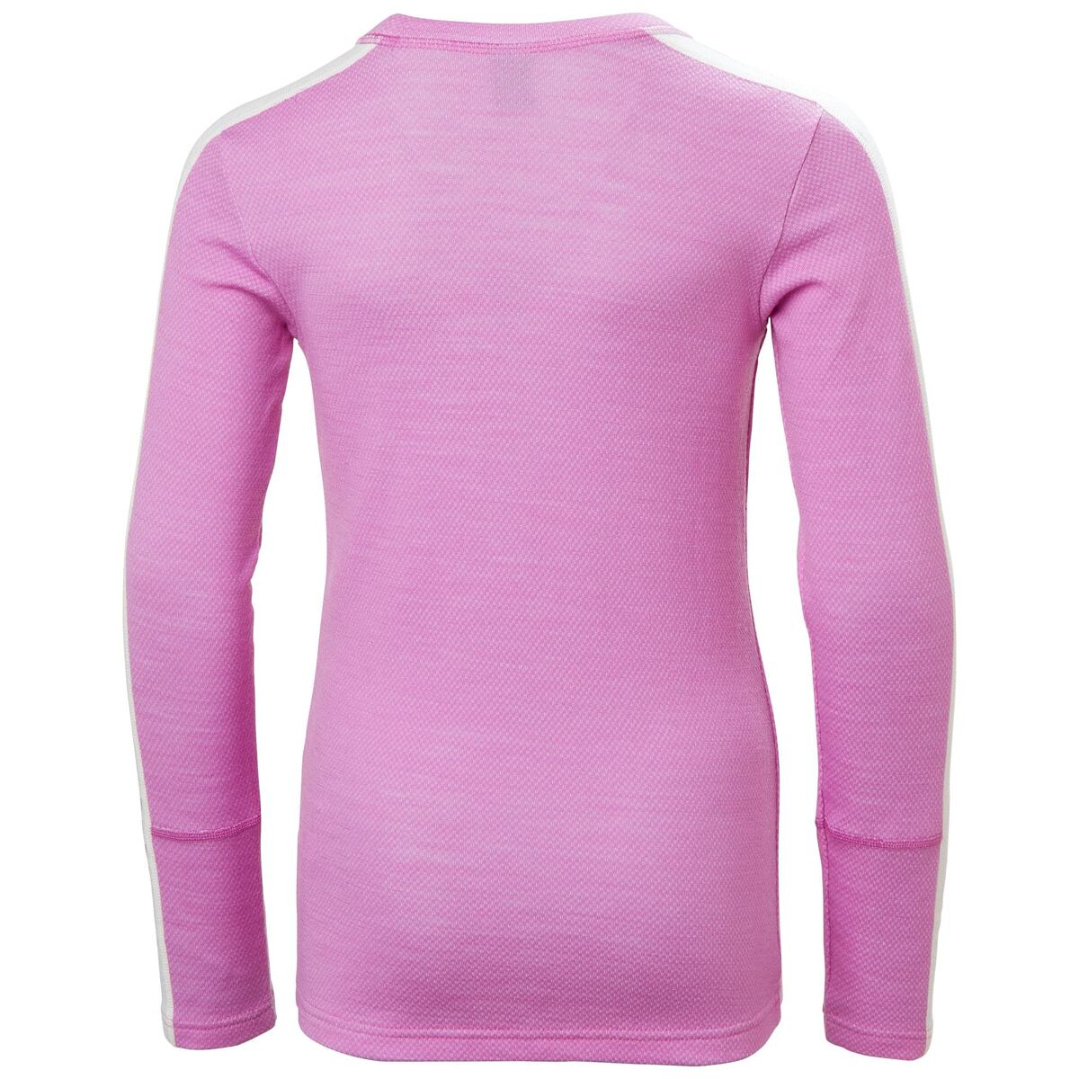 Helly Hansen Juniorské termoprádlo JR LIFA® Merino Midweight set - meta pink