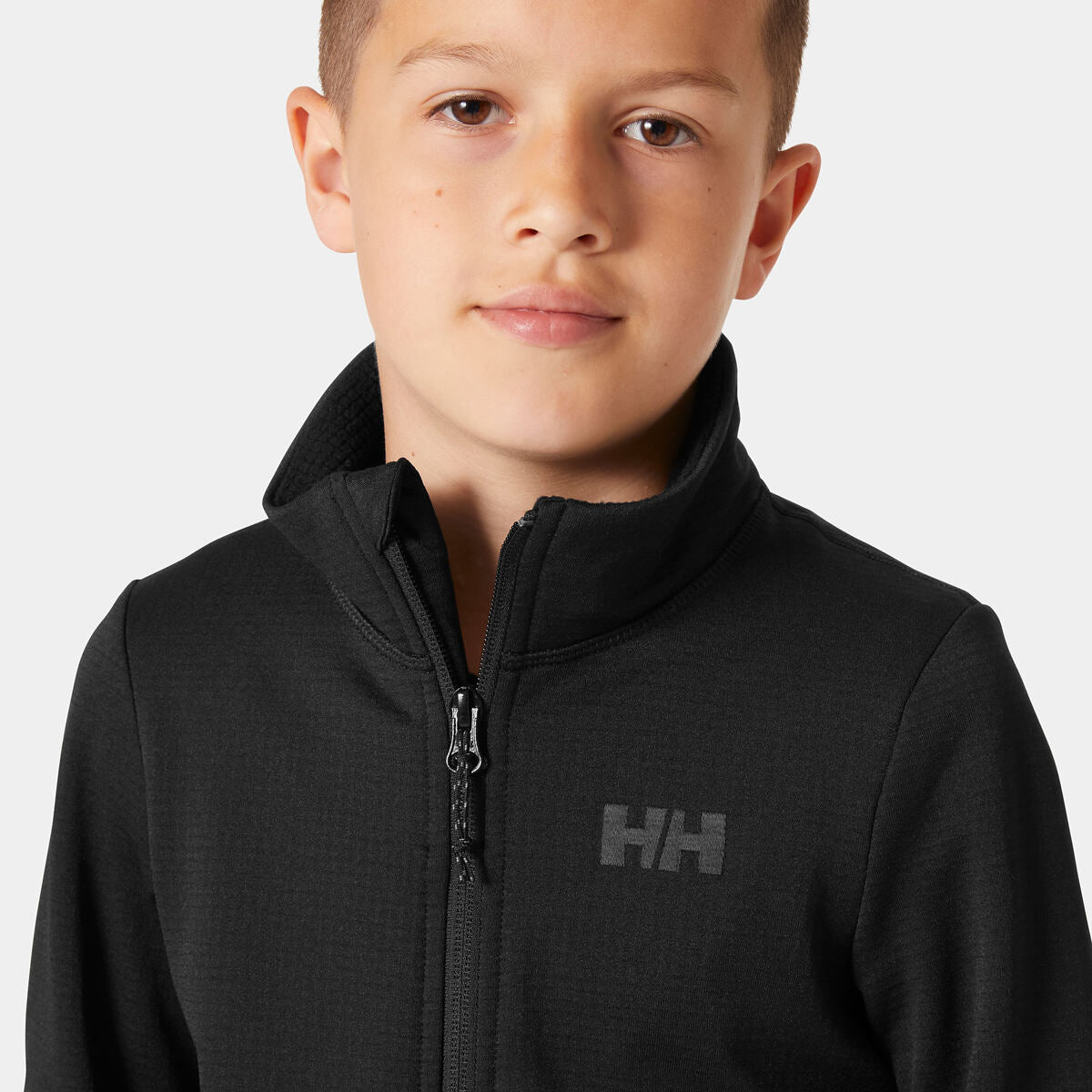 Helly Hansen Dětská fleecová mikina Jr Versalite jacket - black