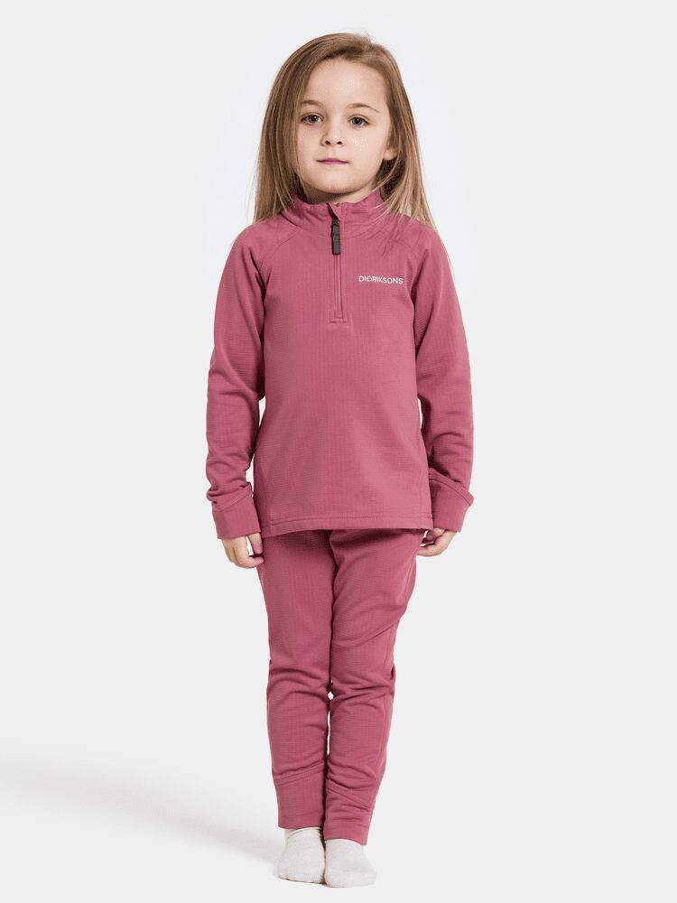 Didriksons Dětské termoprádlo Jadis set heather pink