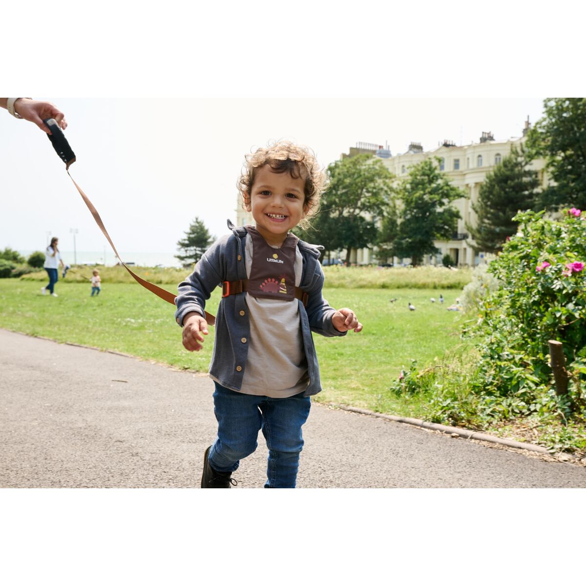 LittleLife Dětská vodící bezpečnostní vesta Toddler reins Dinosaur