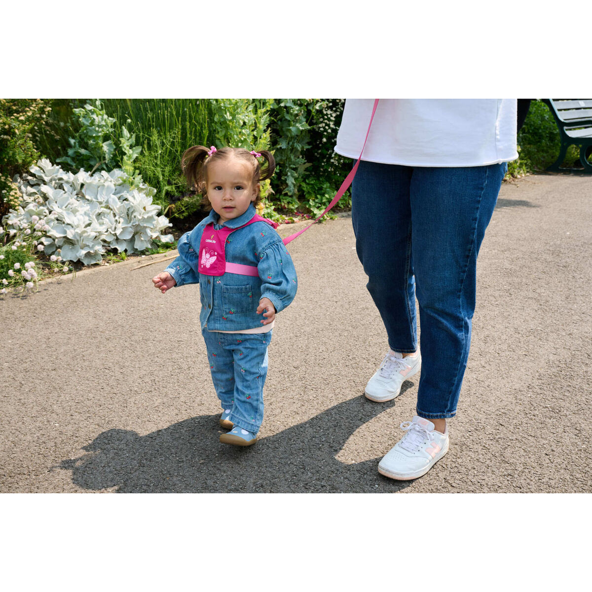 LittleLife Dětská vodící bezpečnostní vesta Toddler reins Butterfly