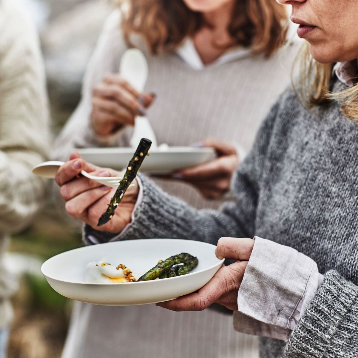 Light my fire Cestovní příbor Swedish Spork original 4-pack cream