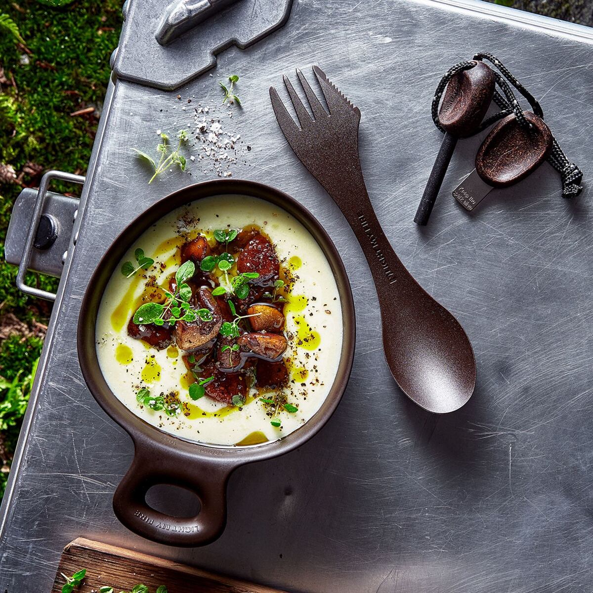 Light my fire Cestovní příbor Swedish Spork original cream