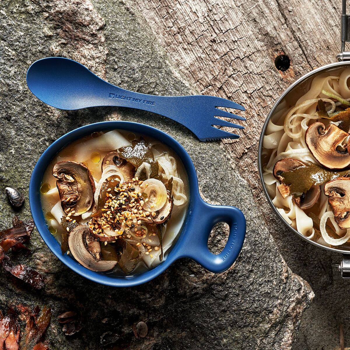 Light my fire Cestovní příbor Swedish Spork original mistypurple