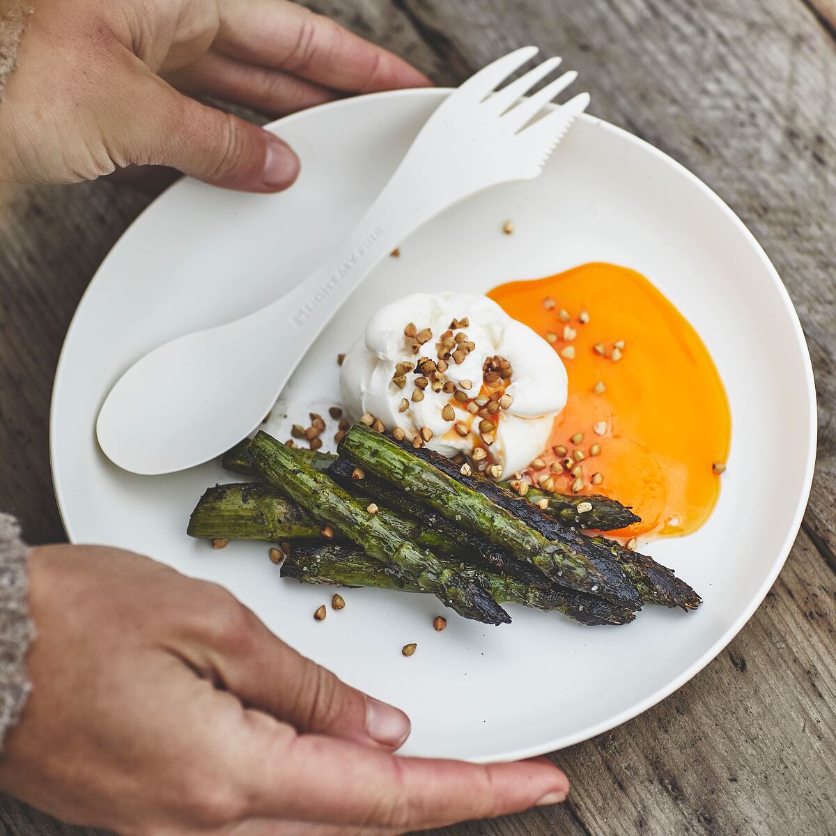 Light my fire Cestovní příbor Swedish Spork original 4-pack meadow