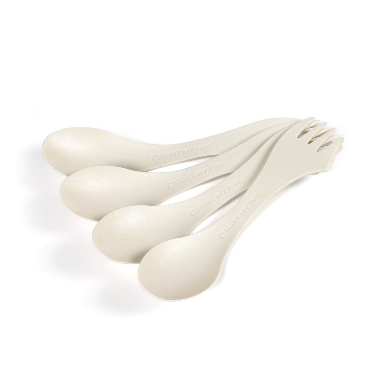 Light my fire Cestovní příbor Swedish Spork original 4-pack cream