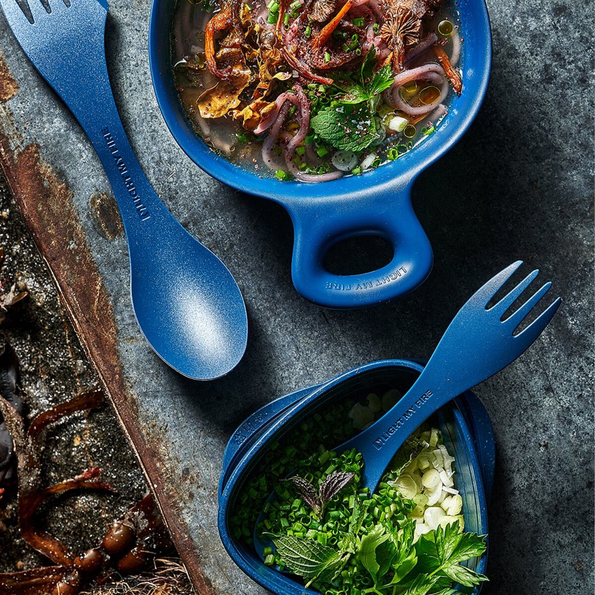 Light my fire Cestovní příbor Swedish Spork original 4-pack nature