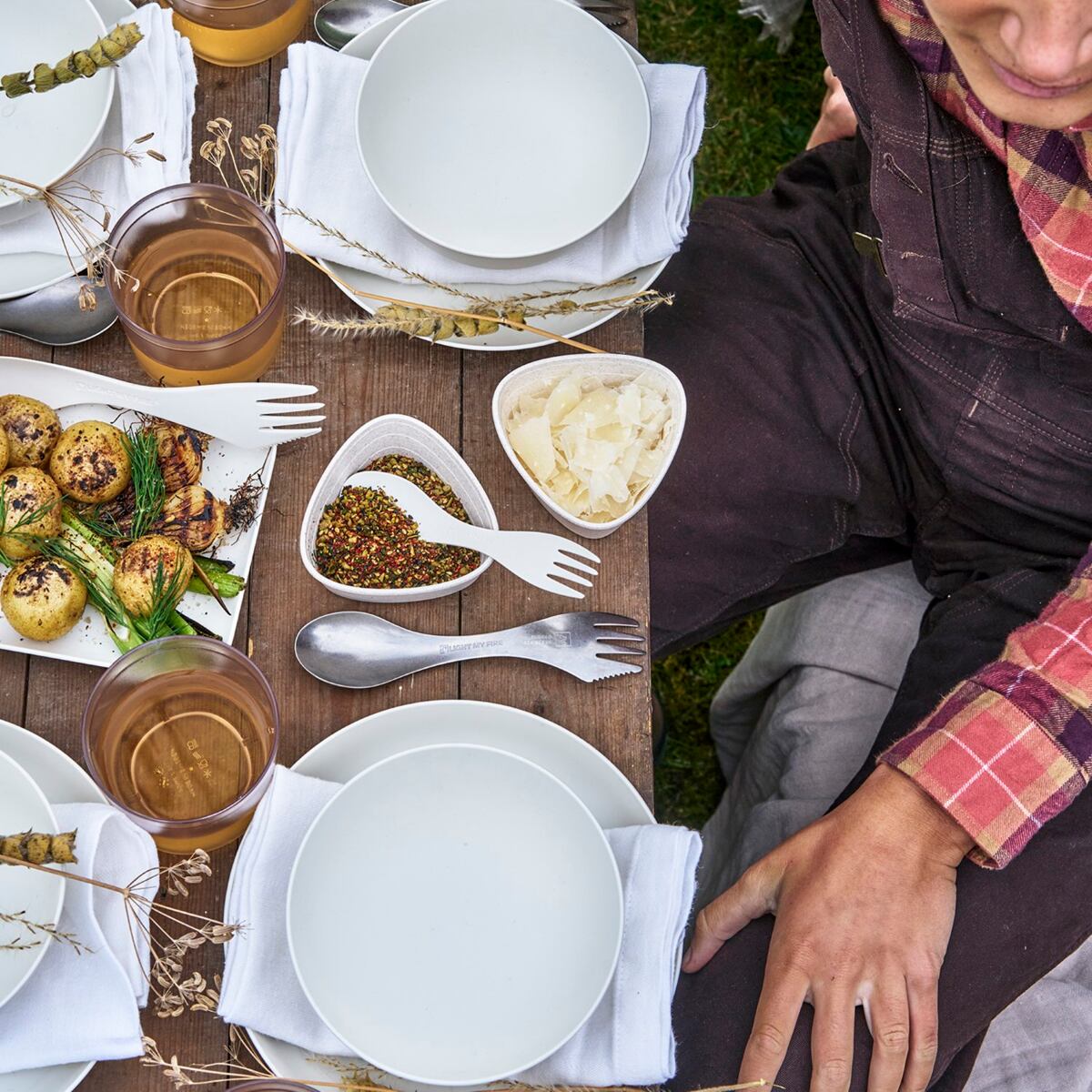 Light my fire Nerezový cestovní příbor Swedish Spork stainless