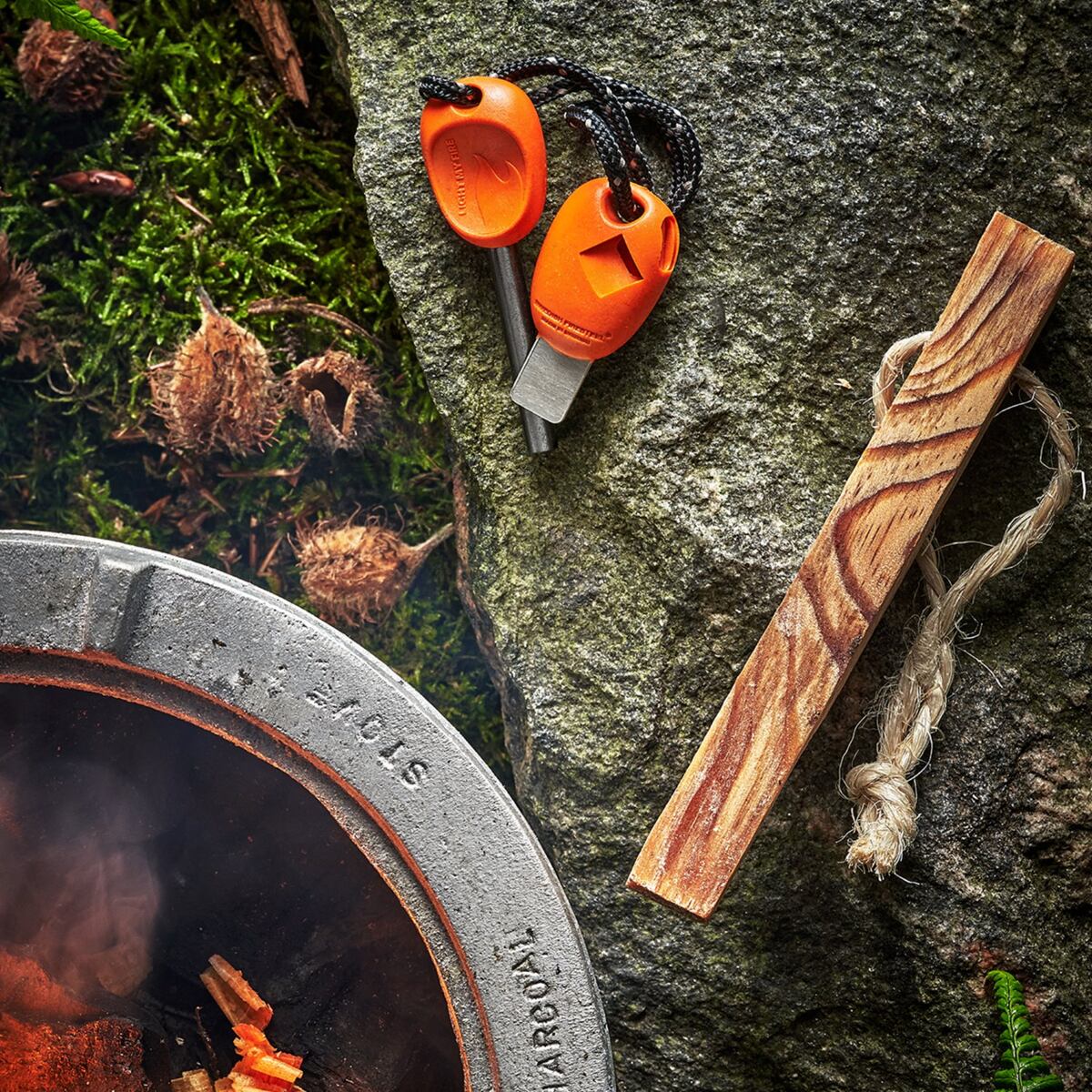 Light my fire Křesadlo Swedish FireSteel scout 2in1 cocoshell