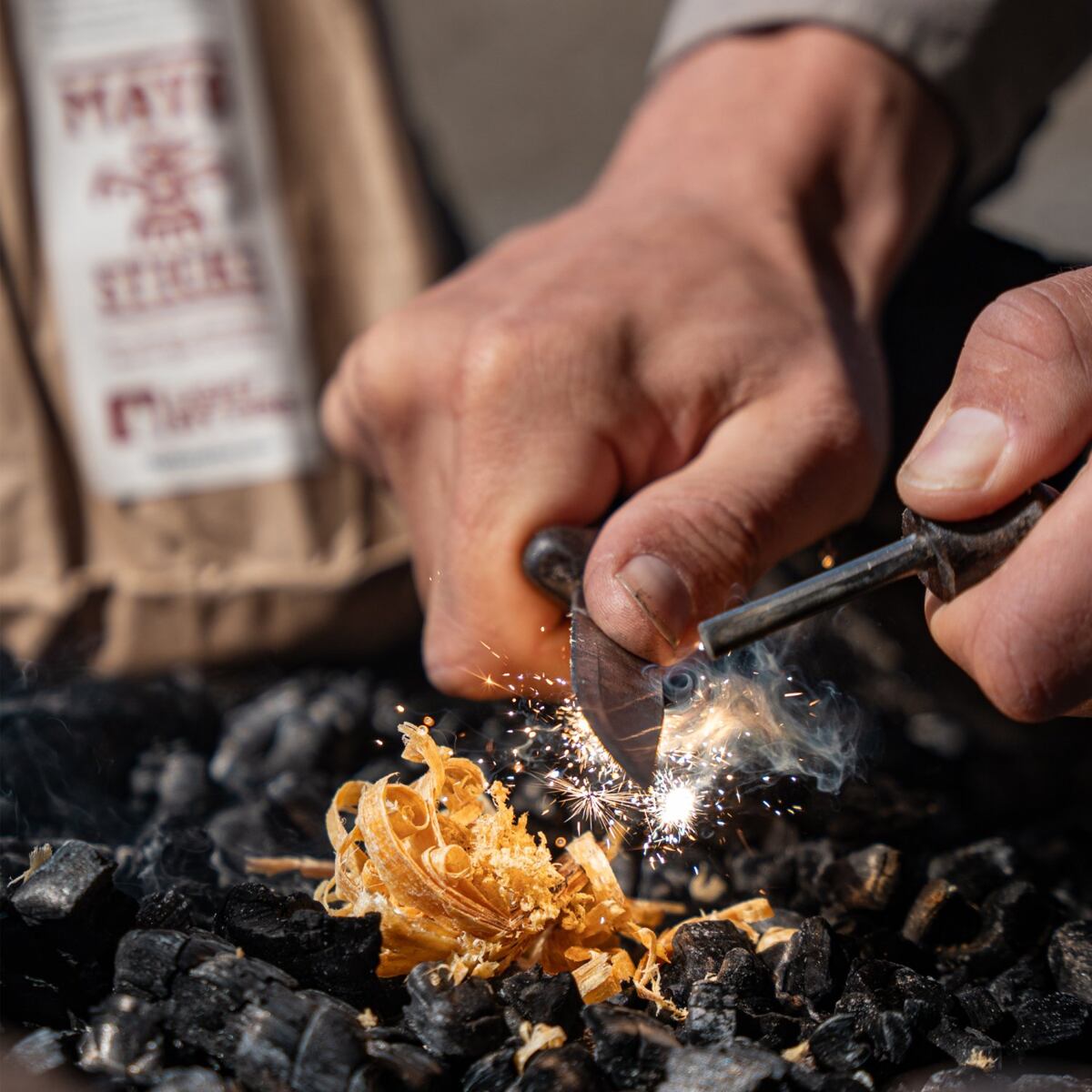 Light my fire Outdoorový nůž s křesadlem Swedish FireKnife 2in1 cocoshell