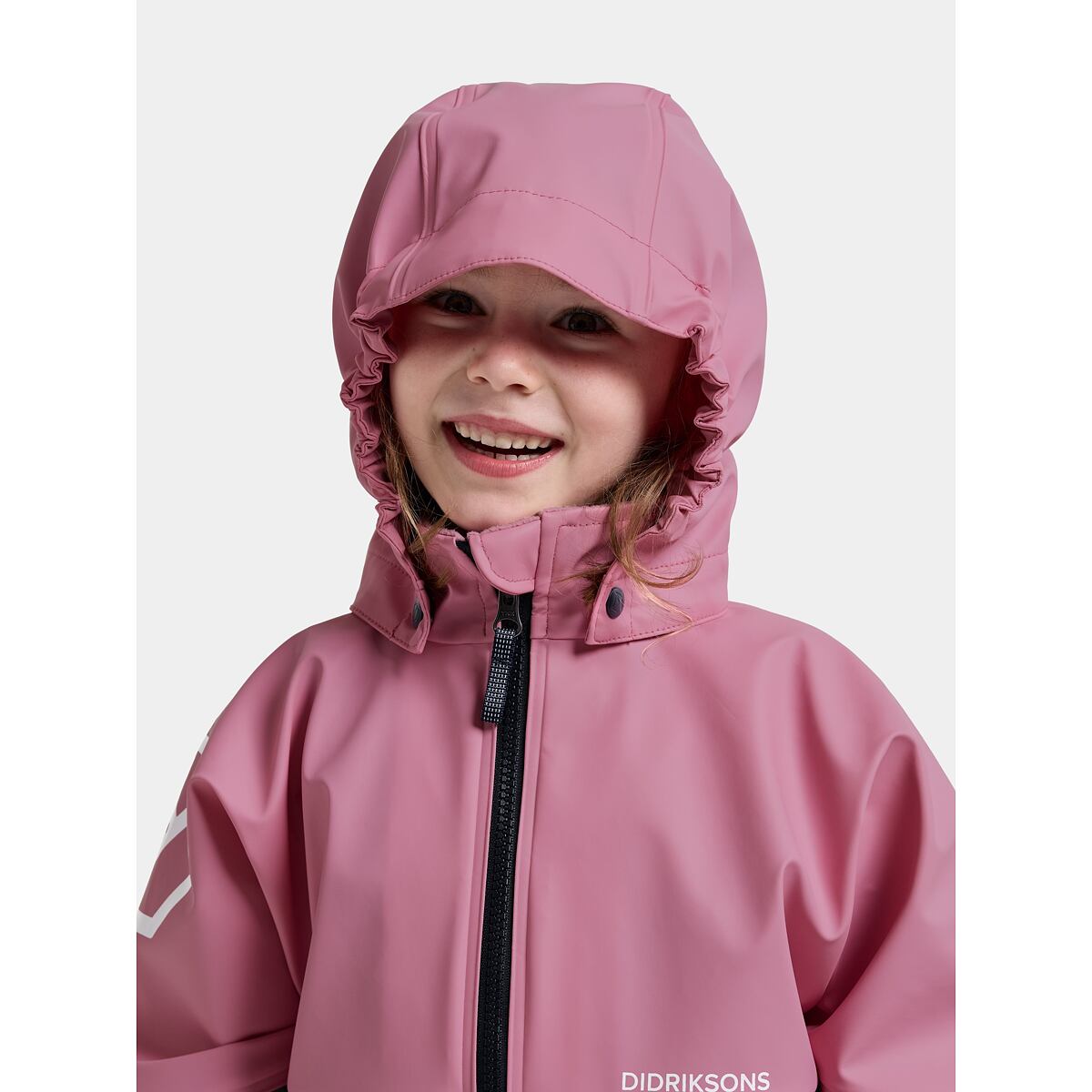 Didriksons Dětský set do deště Waterman light heather pink
