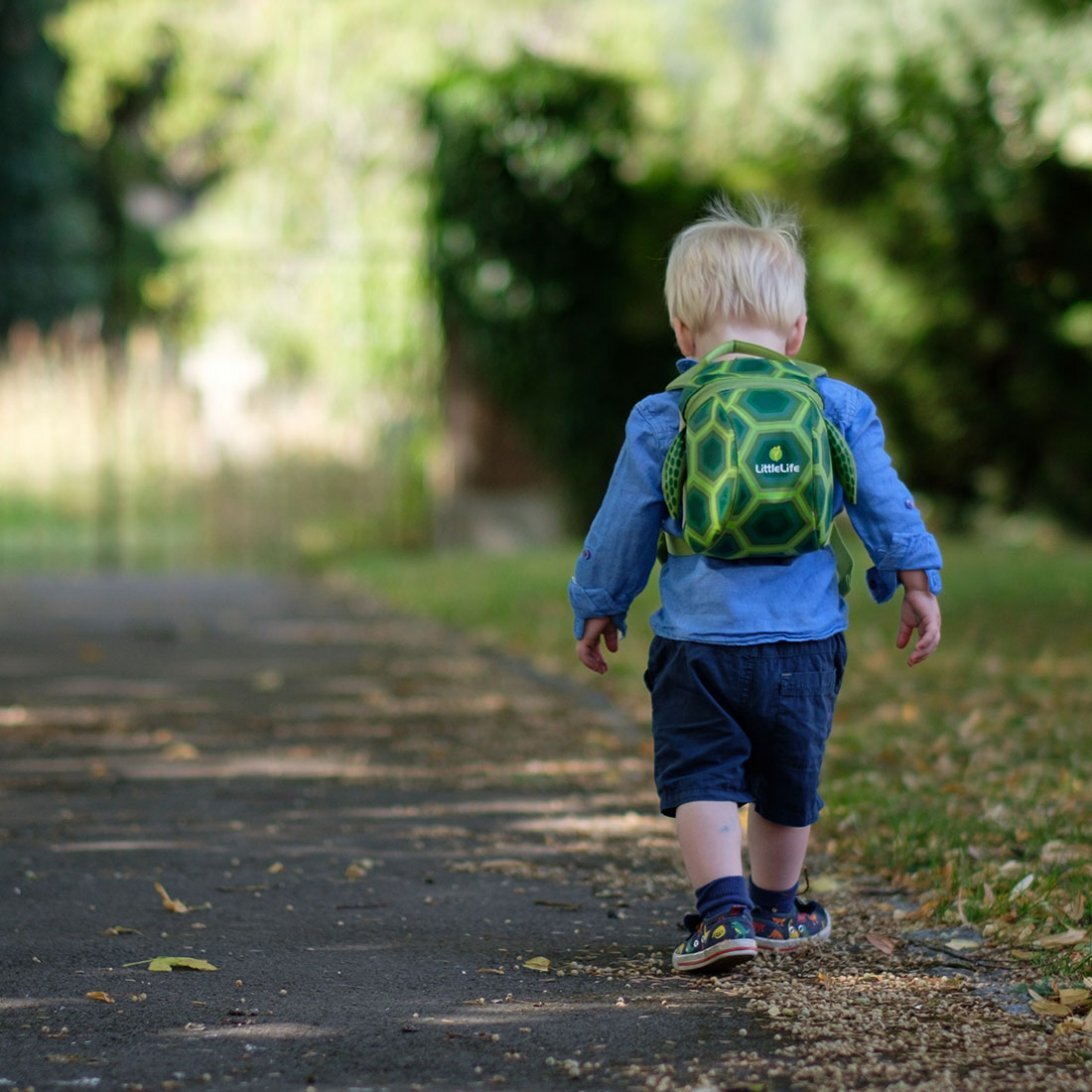 LittleLife Dětský batoh s bezpečnostním vodítkem Turtle 2 l