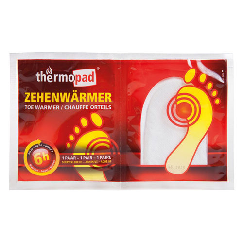 Yate Jednorázový ohřívač prstů nohou Thermopad 1 pár