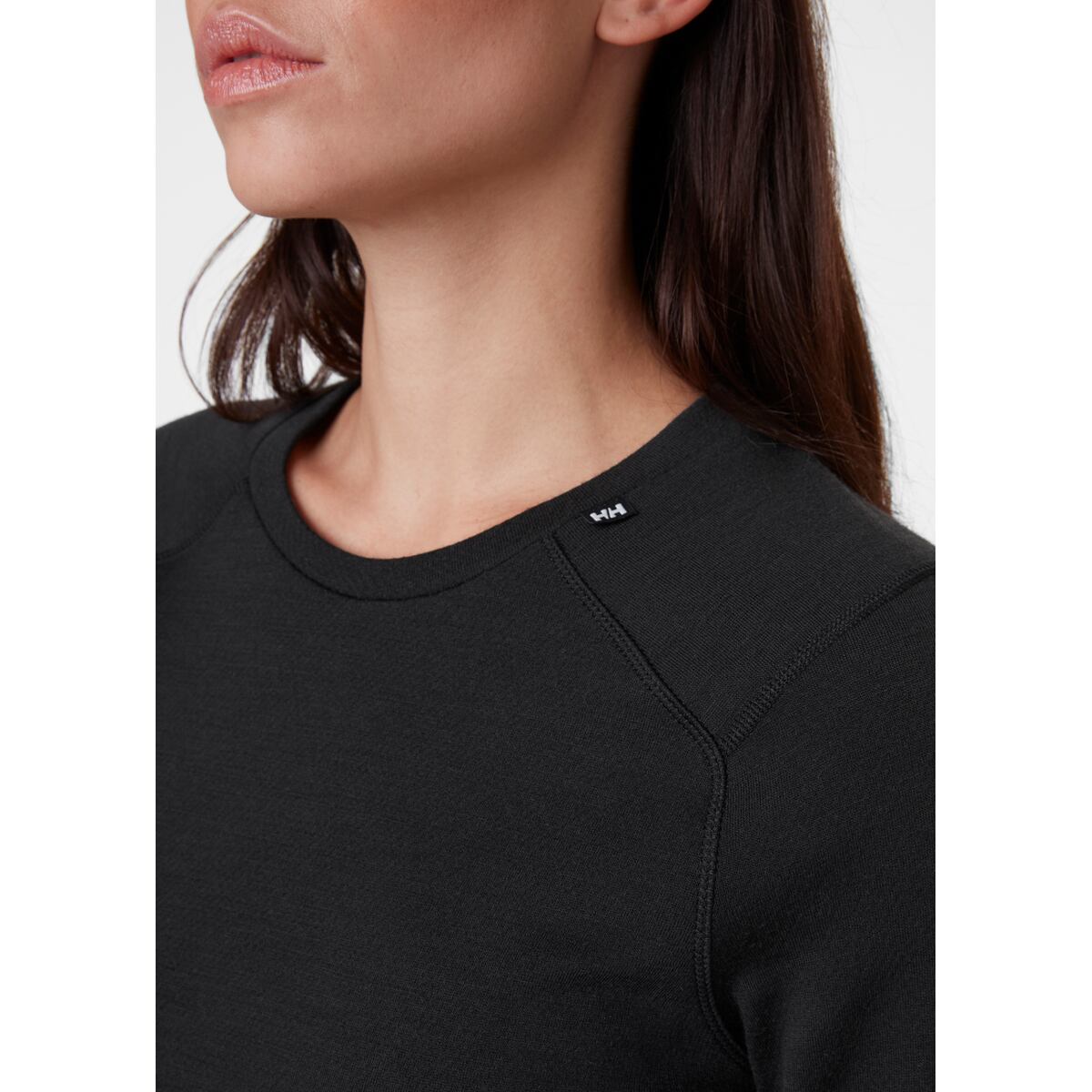 Helly Hansen Dámské funkční tričko s merinem Lifa Merino Midweight - black