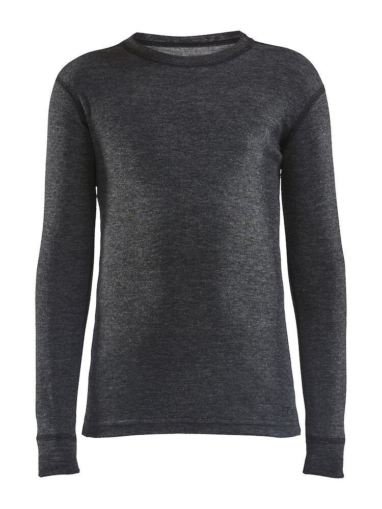 Craft Dětské termoprádlo Core Wool Merino JR grey melange