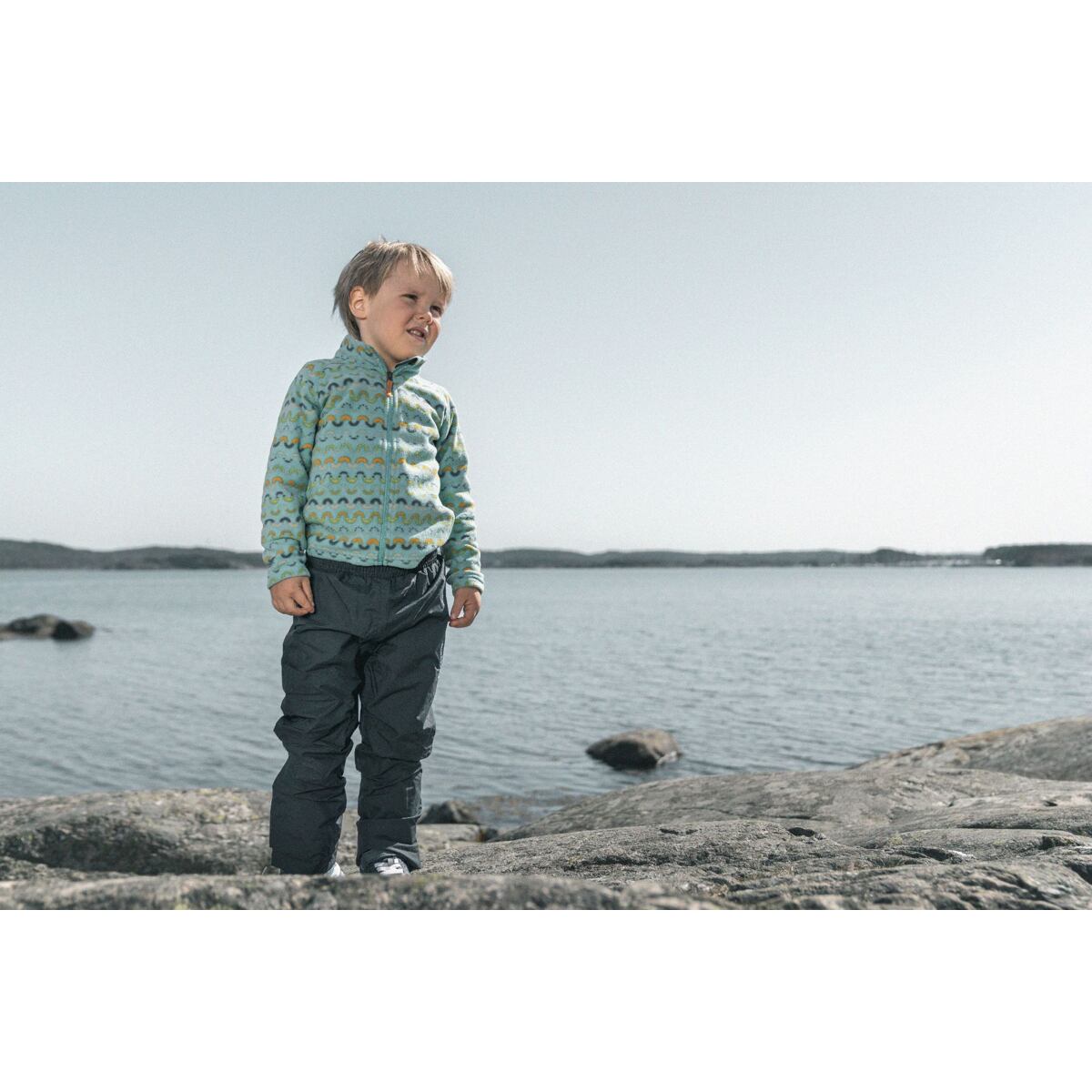 Didriksons Dětské nepromokavé kalhoty Idur navy - ROSTOUCÍ