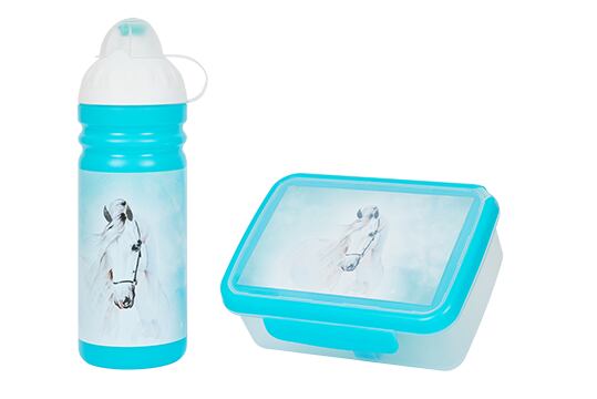 ZDRAVÁ LAHEV® SET ZDRAVÁ LAHEV A ZDRAVÁ SVÁČA svačinový box a lahev 0,7l Bělouš