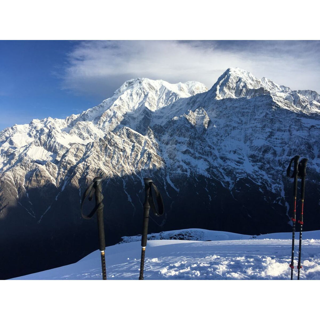 Ferrino Teleskopické hole Mustang černé