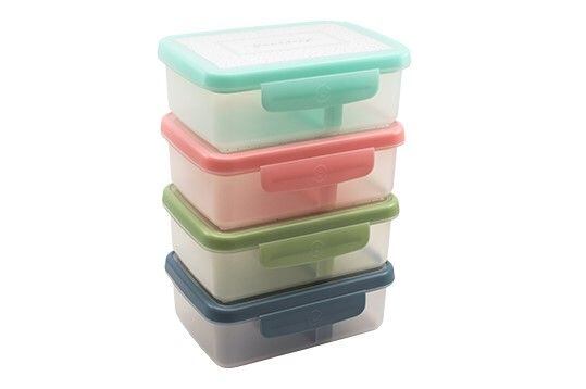 ZDRAVÁ LAHEV® Svačinový box Zdravá sváča Scandi olivová