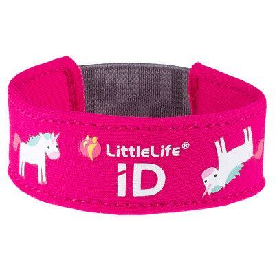 LittleLife Dětský identifikační náramek Safety ID strap unicorn
