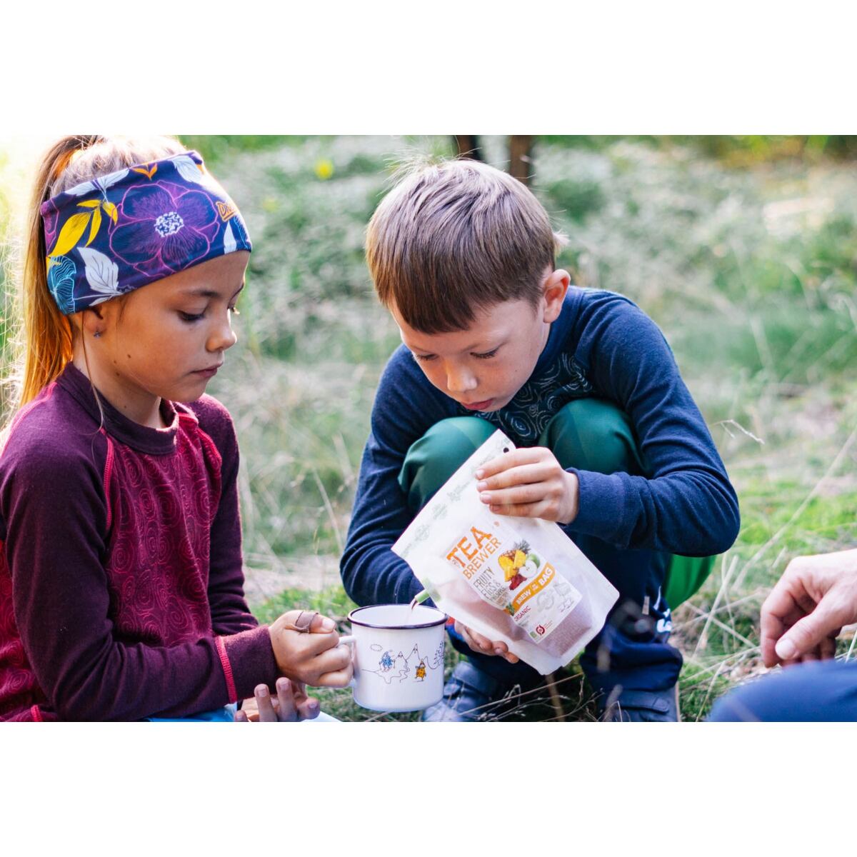 Devold Dětské funkční tričko s merinem Duo active woods s dlouhým rukávem