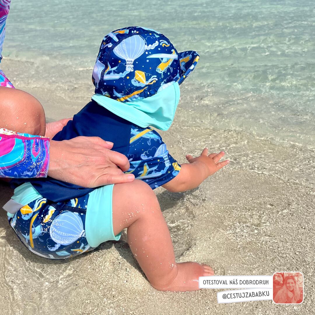 Splash About Dětské UV tričko krátký rukáv Up in the air