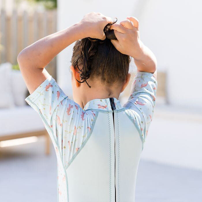 Splash About Dětská neoprenová UV kombinéza Playful Otters