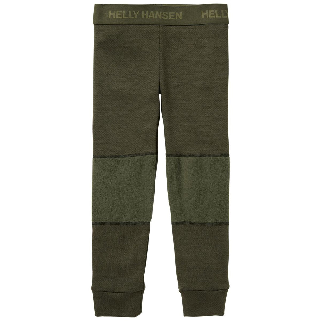 Helly Hansen Dětské termoprádlo Graphic LIFA® Merino Wool set - utility green camo