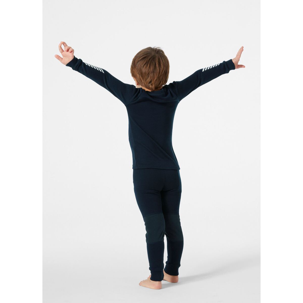 Helly Hansen Dětské termoprádlo K Lifa Merino set - navy