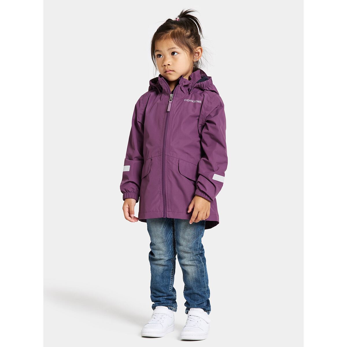Didriksons Dětská nepromokavá bunda Norma grape - ROSTOUCÍ