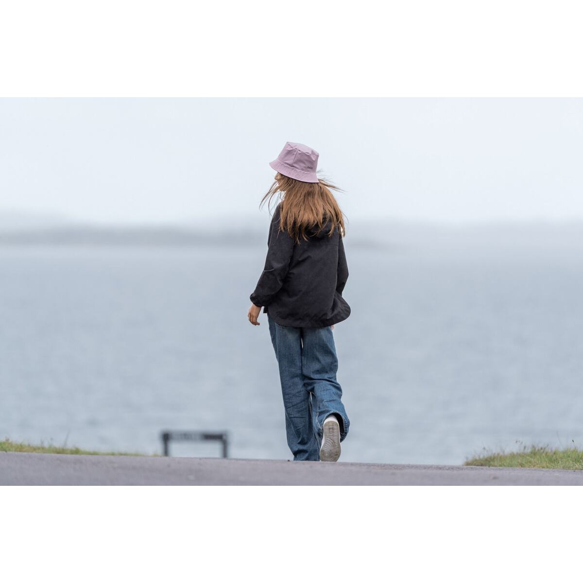 Didriksons Dětská nepromokavá bunda Meliss black - ROSTOUCÍ