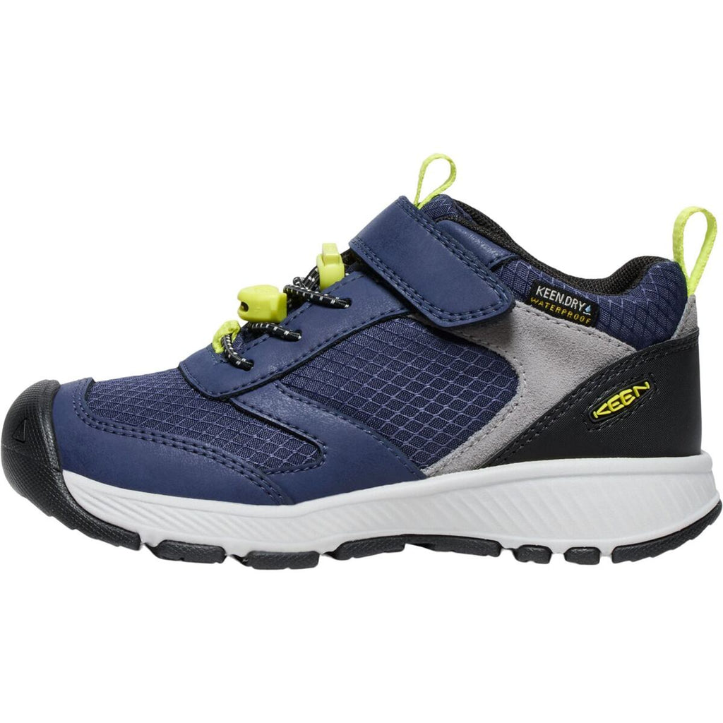 KEEN Dětské boty Skua WP - naval academy/evening primrose
