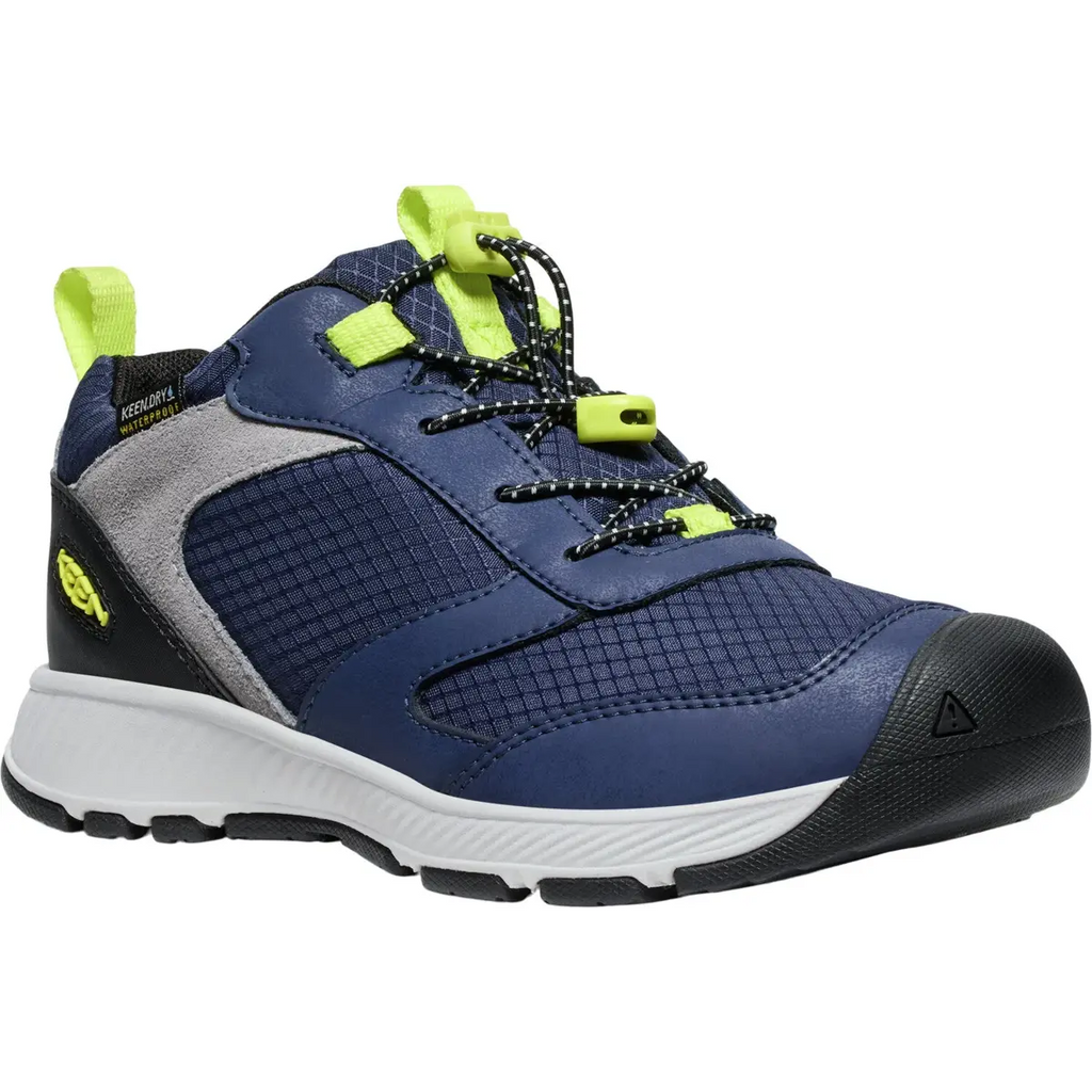 KEEN Dětské boty Skua WP - naval academy/evening primrose