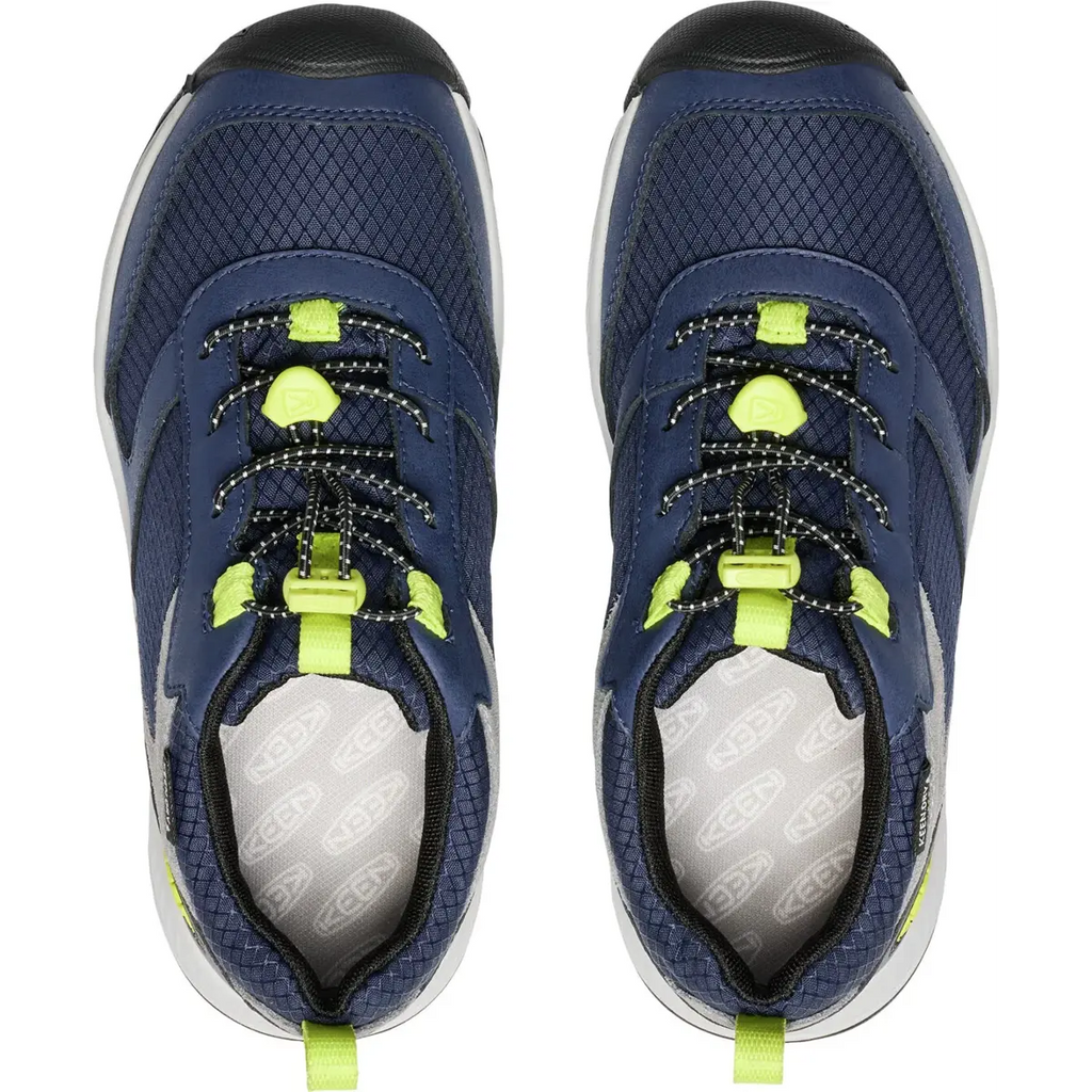 KEEN Dětské boty Skua WP - naval academy/evening primrose