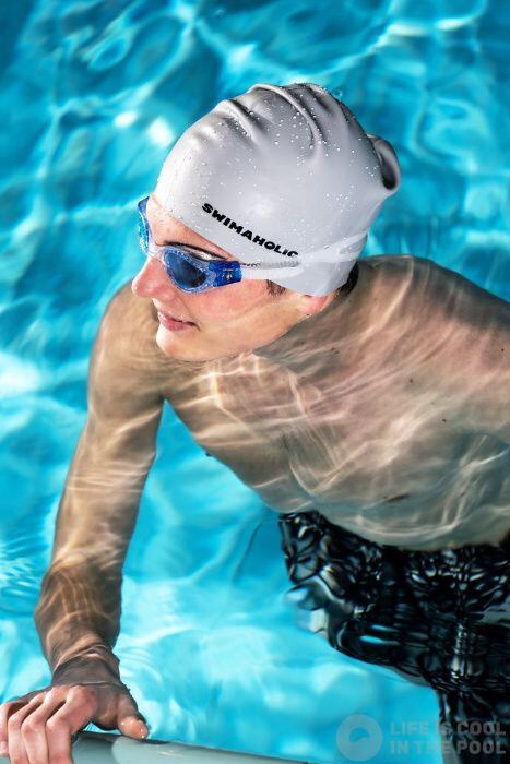 Swimaholic Plavecké brýle Elbe Swim Goggles 13 let+ - modré