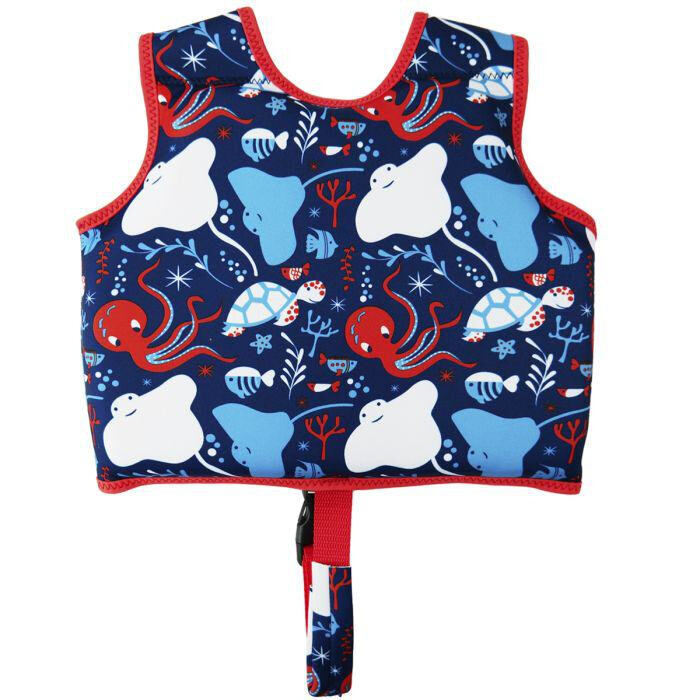 Splash About Dětská plovací vesta Go Splash Vodní svět s bezpečnostním páskem