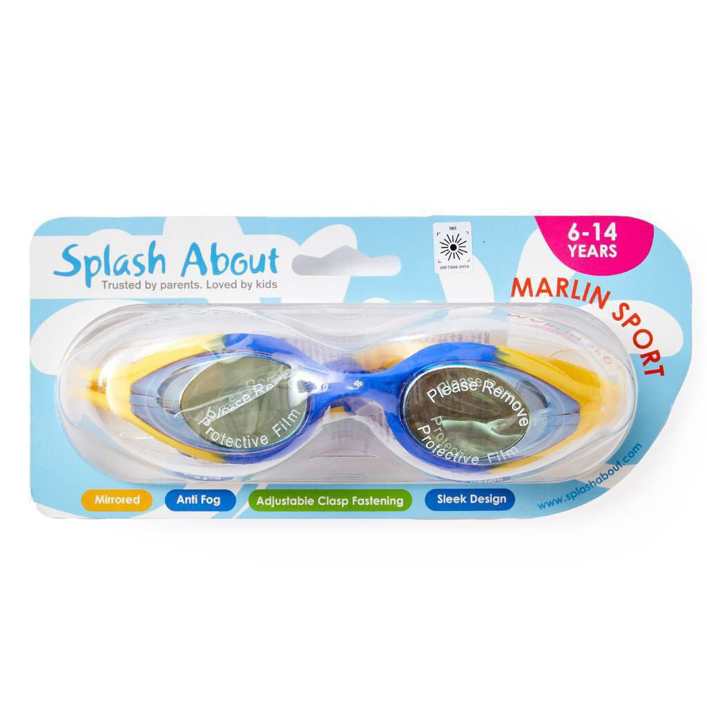 Splash About Dětské plavecké brýle Junior Marlin Sport 6-14 let pink / violet