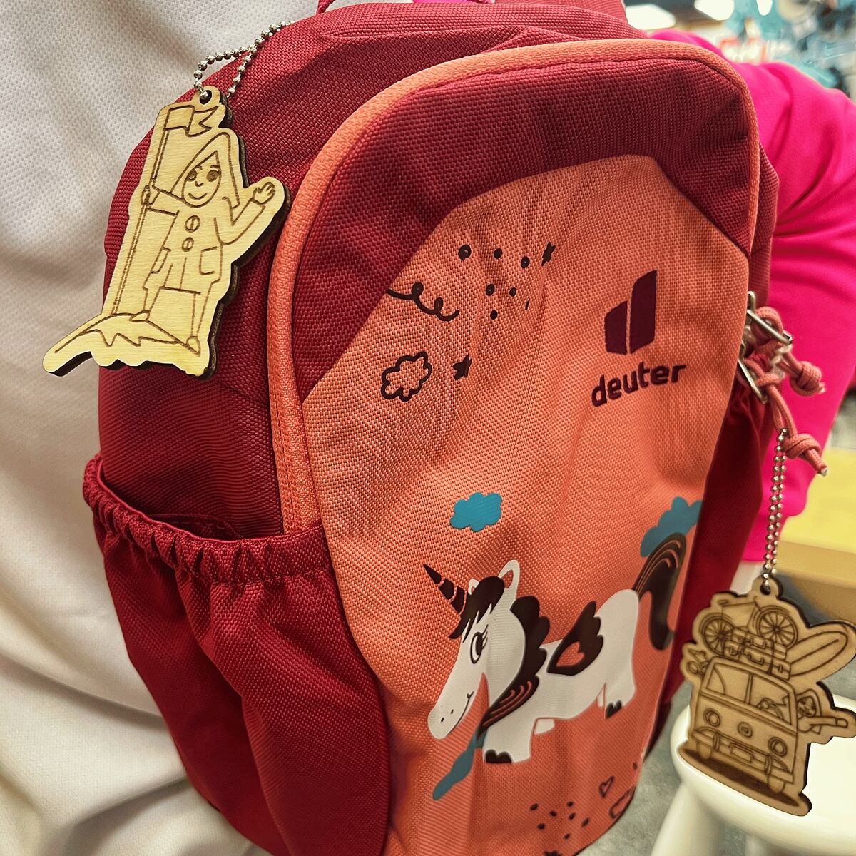 Promaledobrodruhy Dřevěný přívěsek na batoh nebo klíče Promaledobrodruhy.cz - Horal